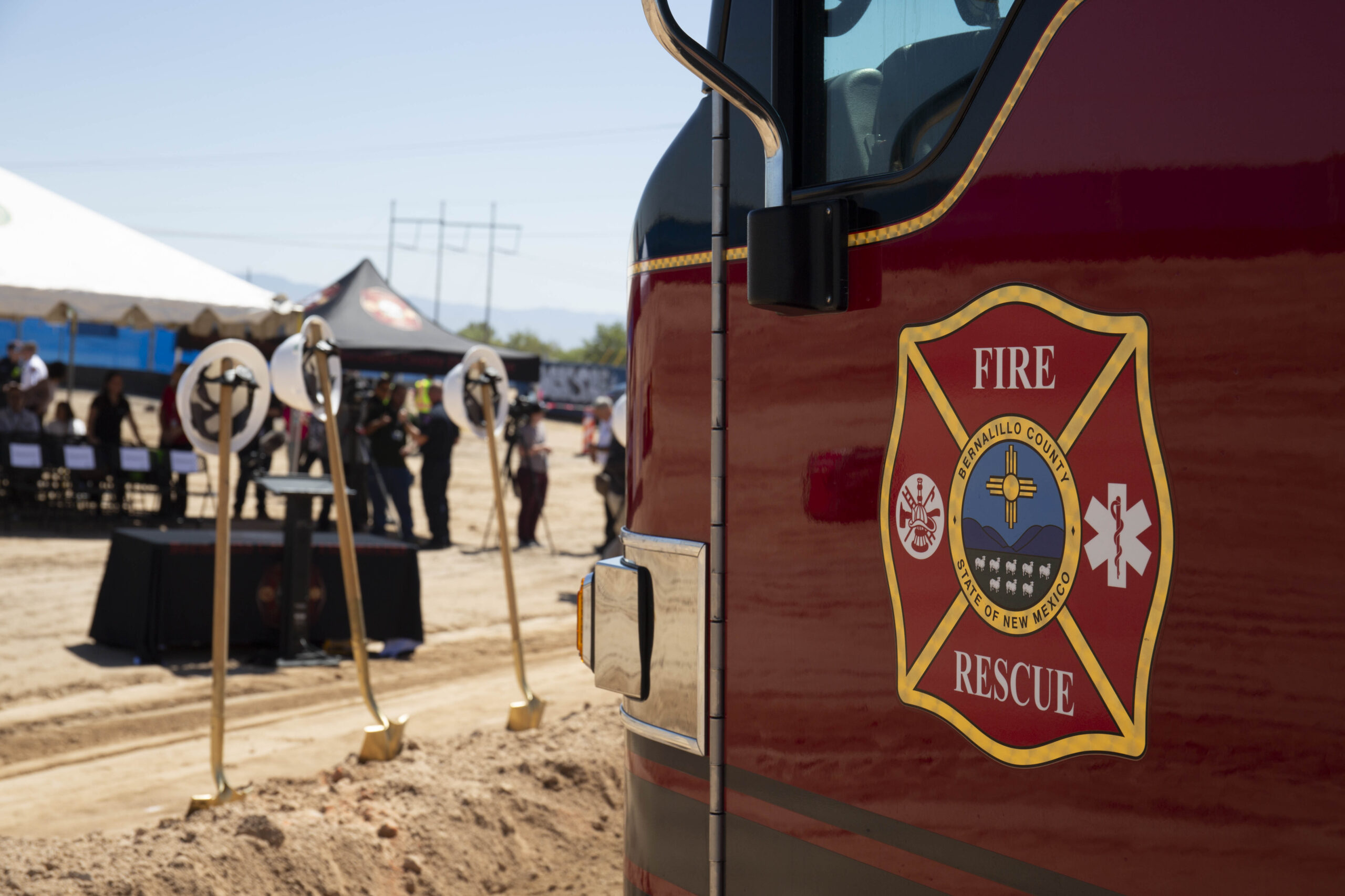 Bernalillo County Fire Station 37 Groundbreaking – HB Construction_6
