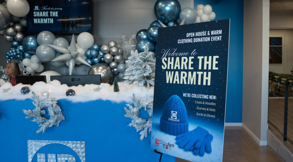 HB and Partners Share the Warmth