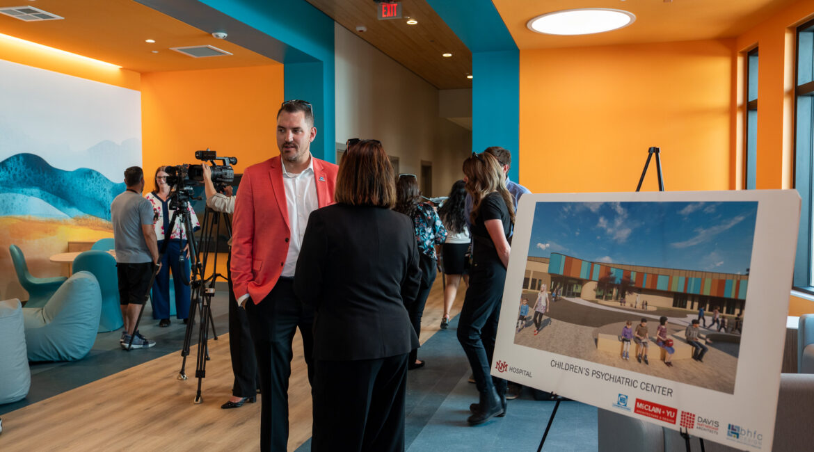 Celebrating a Special Project at UNMH Children’s Psychiatric Center