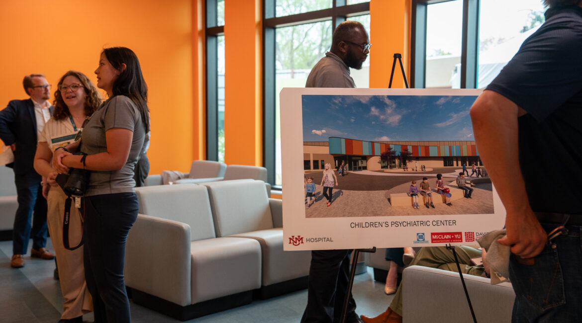 Celebrating a Special Project at UNMH Children’s Psychiatric Center