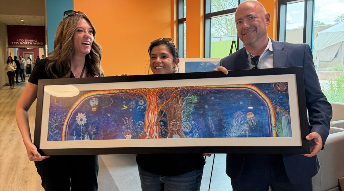 Celebrating a Special Project at UNMH Children’s Psychiatric Center